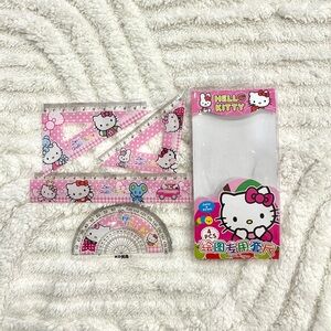 4-piece Hello Kitty ruler set